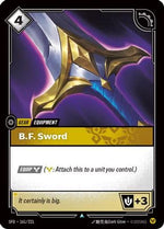 B.F. Sword (161/221) - Spiritforged - Poke-Collect