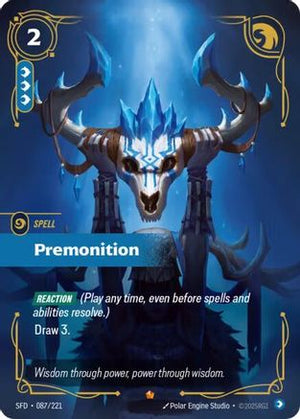 Premonition (087/221) - Spiritforged Foil - Poke-Collect