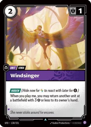 Windsinger (138/221) - Spiritforged - Poke-Collect