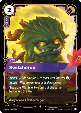 Switcheroo (145/221) - Spiritforged Foil - Poke-Collect