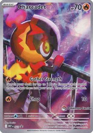 Charcadet - 022 (Pokemon Center Exclusive) 22 - ME Mega Evolution Promo Holofoil - Poke-Collect