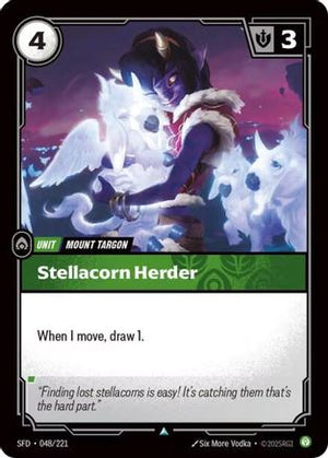 Stellacorn Herder (048/221) - Spiritforged Foil - Poke-Collect