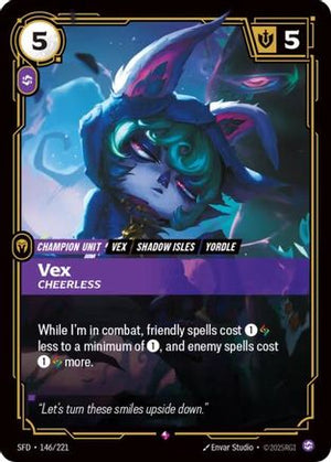 Vex - Cheerless (146/221) - Spiritforged Foil - Poke-Collect