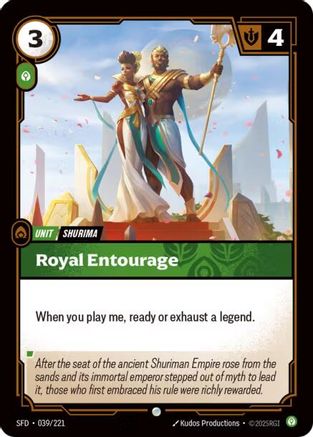 Royal Entourage (039/221) - Spiritforged Foil - Poke-Collect