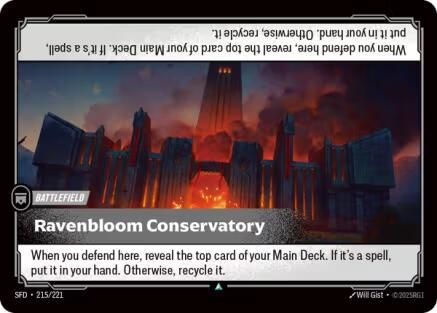 Ravenbloom Conservatory (215/221) - Spiritforged - Poke-Collect