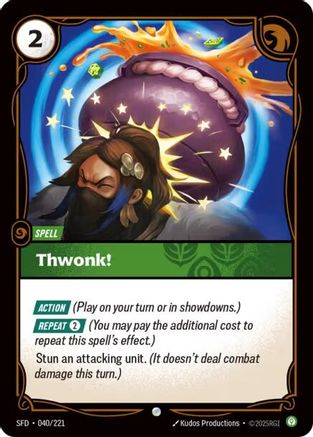 Thwonk! (040/221) - Spiritforged - Poke-Collect
