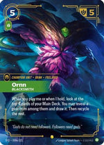 Ornn - Blacksmith (Alternate Art) (058a/221) - Spiritforged Foil - Poke-Collect