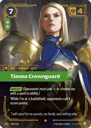 Tianna Crownguard (060/221) - Spiritforged Foil - Poke-Collect