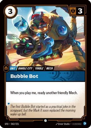 Bubble Bot (062/221) - Spiritforged Foil - Poke-Collect
