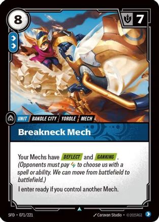 Breakneck Mech (071/221) - Spiritforged Foil - Poke-Collect