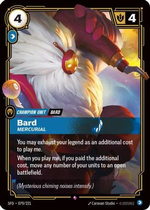 Bard - Mercurial (079/221) - Spiritforged Foil - Poke-Collect
