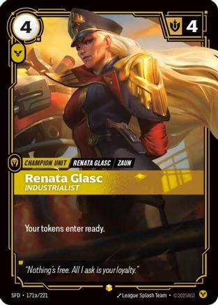 Renata Glasc - Industrialist (Alternate Art) (171a/221) - Spiritforged Foil - Poke-Collect