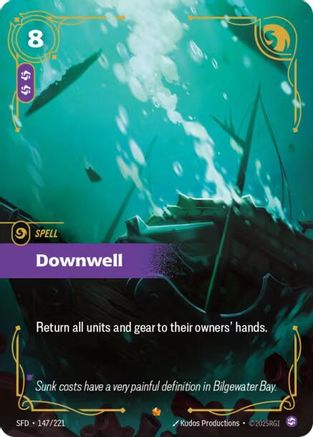 Downwell (147/221) - Spiritforged Foil - Poke-Collect