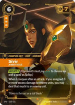 Sivir - Ambitious (120/221) - Spiritforged Foil - Poke-Collect