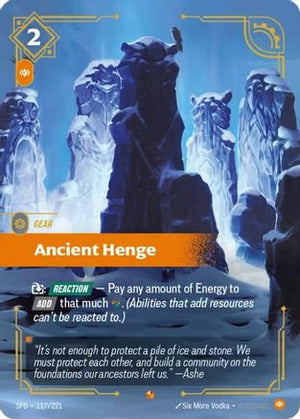 Ancient Henge (117/221) - Spiritforged Foil - Poke-Collect