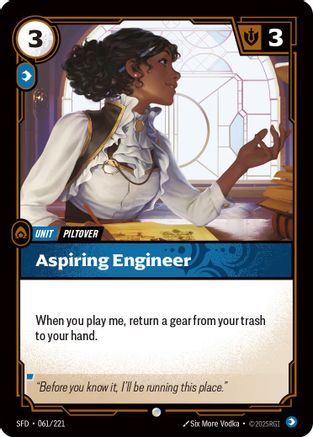 Aspiring Engineer (061/221) - Spiritforged Foil - Poke-Collect