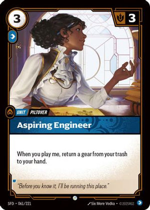 Aspiring Engineer (061/221) - Spiritforged Foil - Poke-Collect