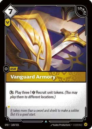Vanguard Armory (168/221) - Spiritforged - Poke-Collect