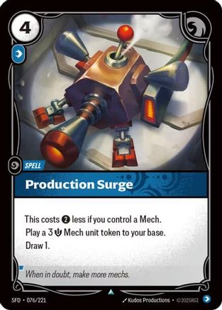 Production Surge (076/221) - Spiritforged - Poke-Collect