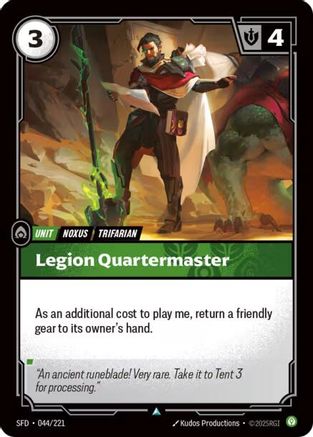 Legion Quartermaster (044/221) - Spiritforged - Poke-Collect