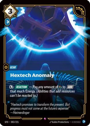 Hextech Anomaly (083/221) - Spiritforged Foil - Poke-Collect