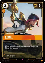Fiora - Peerless (110/221) - Spiritforged Foil - Poke-Collect