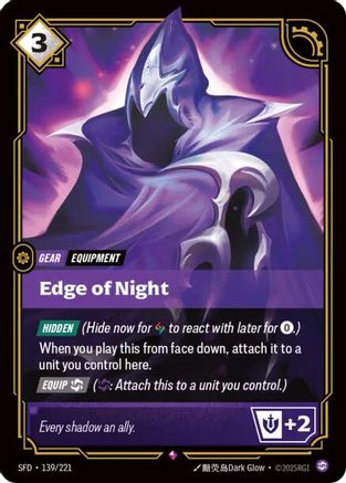 Edge of Night (139/221) - Spiritforged Foil - Poke-Collect