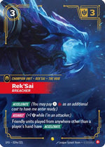 Rek'Sai - Breacher (Alternate Art) (029a/221) - Spiritforged Foil - Poke-Collect