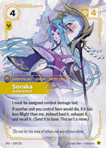 Soraka - Wanderer (Overnumbered) (239/221) - Spiritforged Foil - Poke-Collect