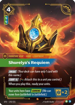 Shurelya's Requiem (192/221) - Spiritforged Foil - Poke-Collect