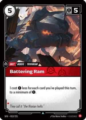 Battering Ram (012/221) - Spiritforged Foil - Poke-Collect