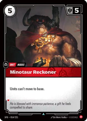 Minotaur Reckoner (014/221) - Spiritforged Foil - Poke-Collect