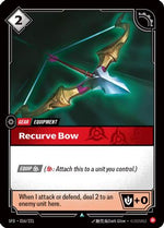 Recurve Bow (016/221) - Spiritforged - Poke-Collect