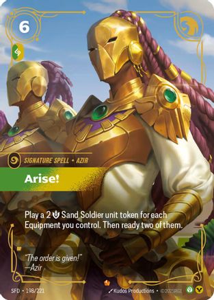 Arise! (198/221) - Spiritforged Foil - Poke-Collect