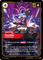 Rumble - Hotheaded (026/221) - Spiritforged Foil - Poke-Collect
