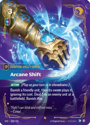 Arcane Shift (200/221) - Spiritforged Foil - Poke-Collect
