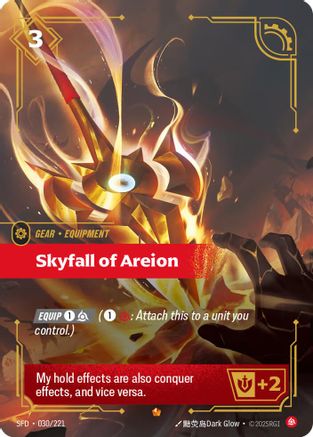 Skyfall of Areion (030/221) - Spiritforged Foil - Poke-Collect