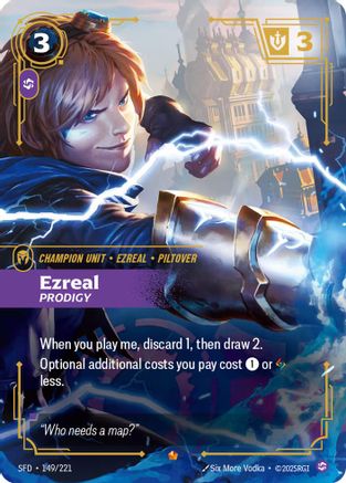 Ezreal - Prodigy (149/221) - Spiritforged Foil - Poke-Collect