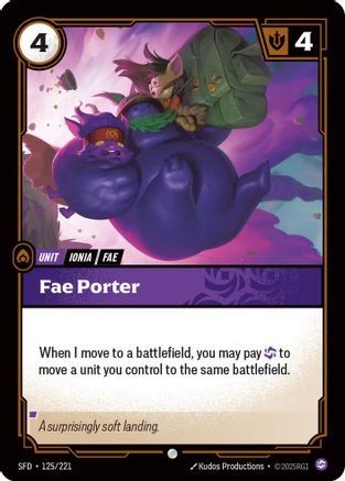 Fae Porter (125/221) - Spiritforged - Poke-Collect