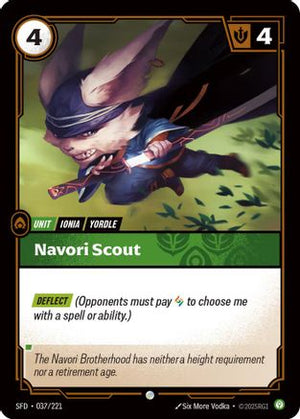 Navori Scout (037/221) - Spiritforged Foil - Poke-Collect