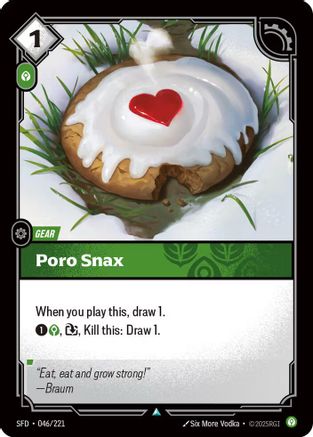 Poro Snax (046/221) - Spiritforged - Poke-Collect