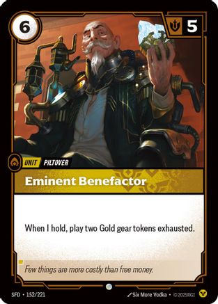 Eminent Benefactor (152/221) - Spiritforged - Poke-Collect