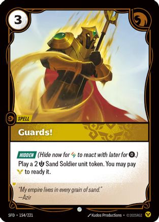 Guards! (154/221) - Spiritforged - Poke-Collect