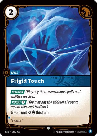 Frigid Touch (066/221) - Spiritforged - Poke-Collect