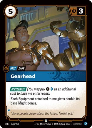 Gearhead (068/221) - Spiritforged - Poke-Collect