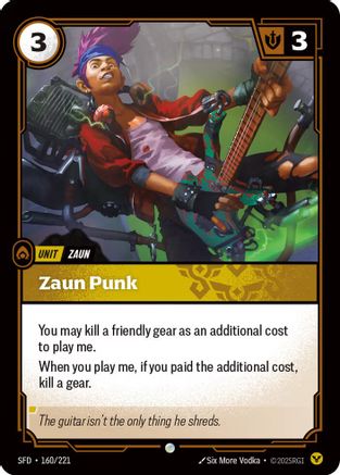 Zaun Punk (160/221) - Spiritforged - Poke-Collect