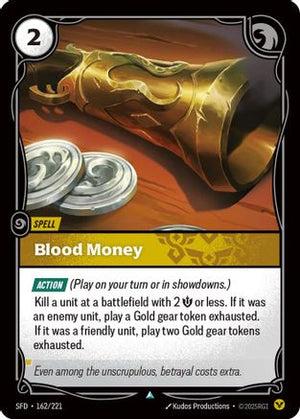 Blood Money (162/221) - Spiritforged - Poke-Collect