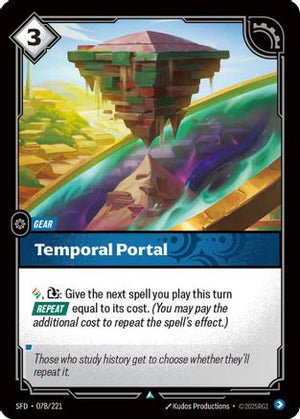Temporal Portal (078/221) - Spiritforged Foil - Poke-Collect