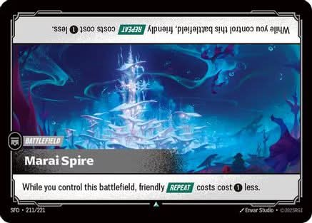 Marai Spire (211/221) - Spiritforged Foil - Poke-Collect