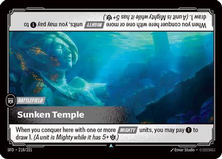 Sunken Temple (218/221) - Spiritforged - Poke-Collect